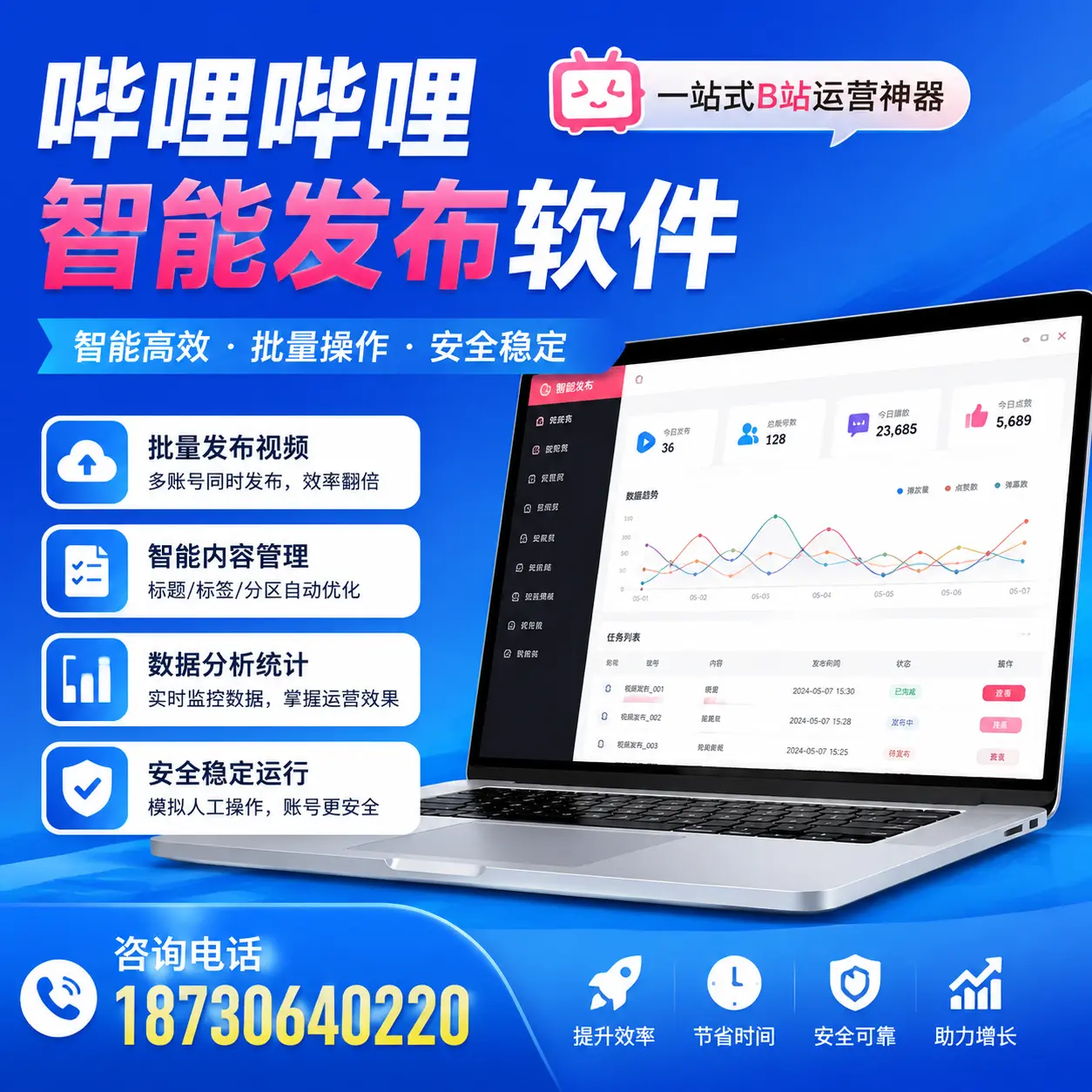 如何通过哔哩哔哩智能发布软件提升 资阳 企业曝光率